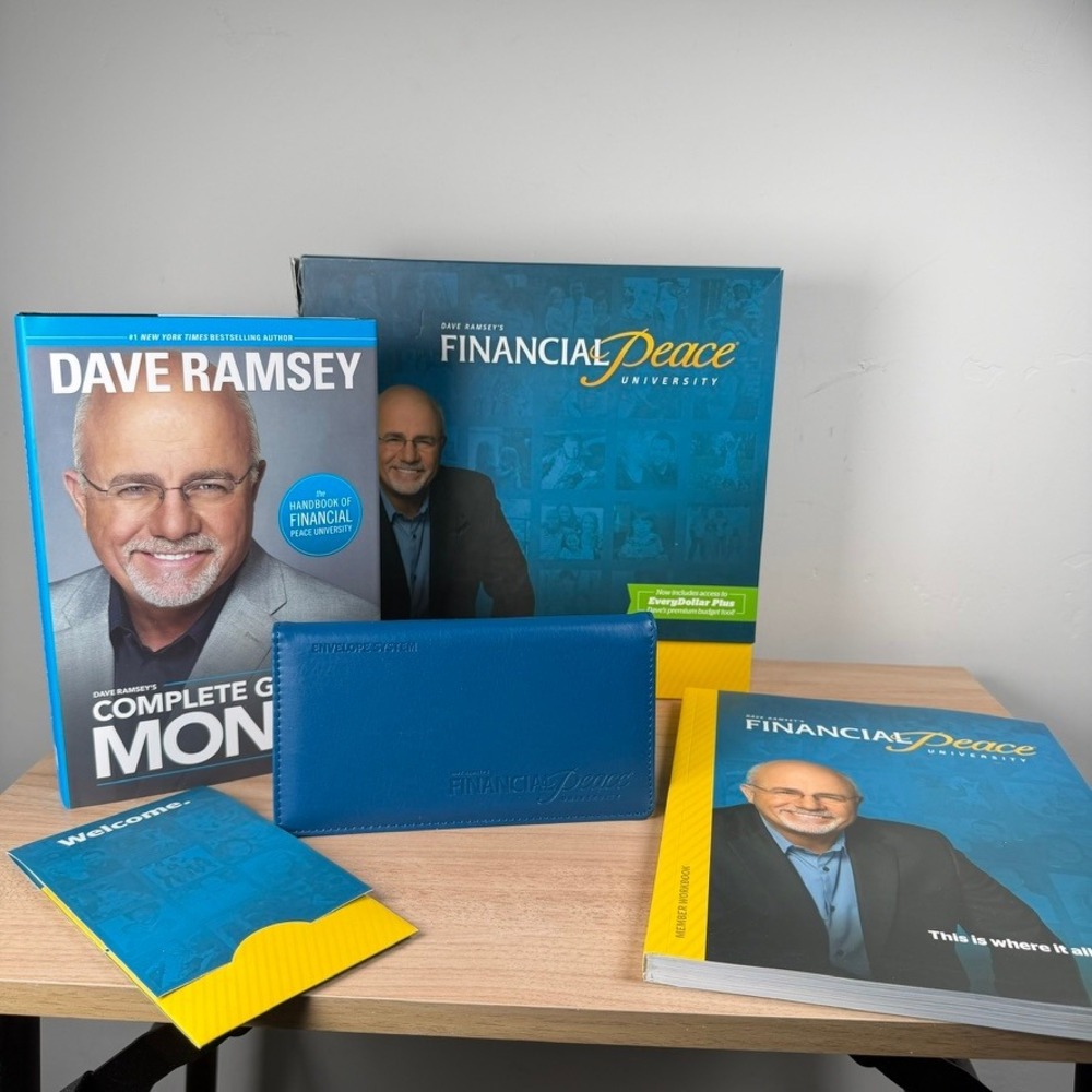 Dave Ramsey Financial Peace University Box Set NO ACTIVATION CODE Kit 7.17